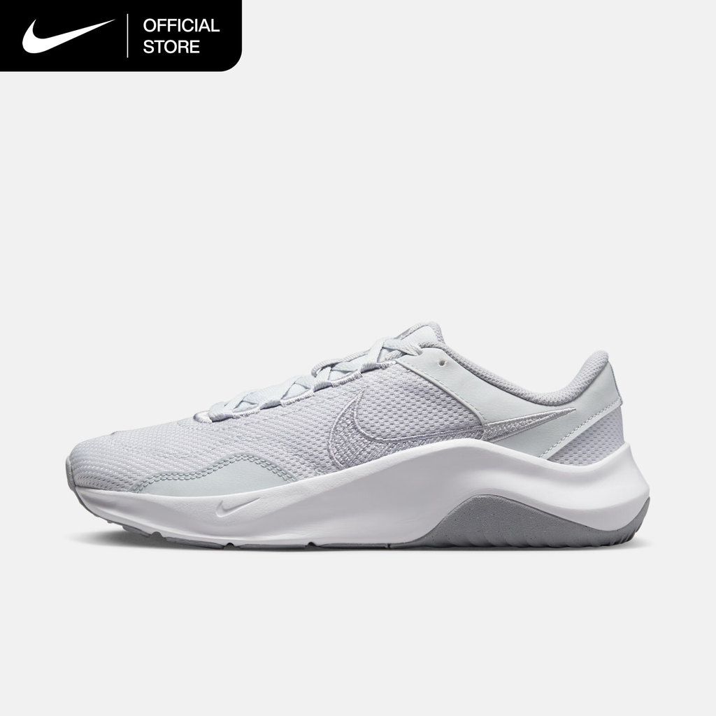 Nike Women's Legend Essential 3 Next Nature Workout Shoes - Pure Platinum [DM1119-004]