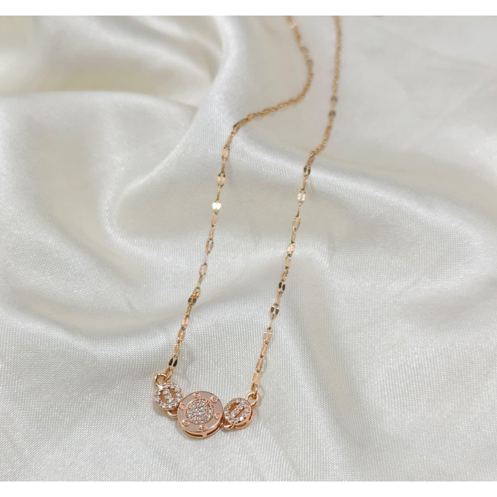 Kalung Motif TAMBANG Emas