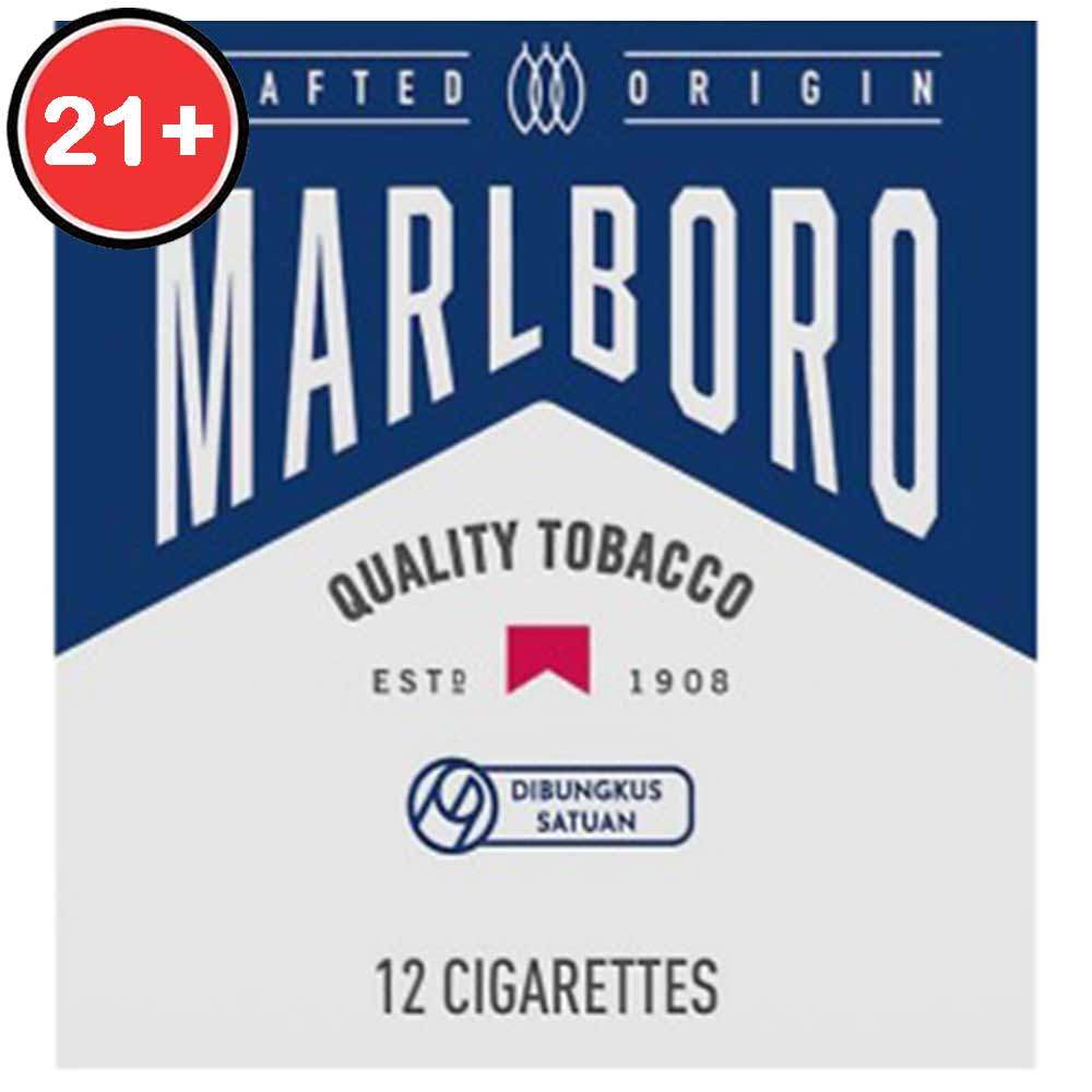 MARLBORO ROKOK KRETEK CRAFTED SELONSONG BIRU 12'S