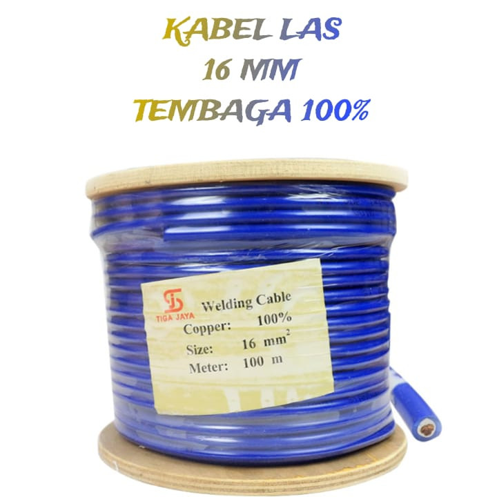 KABEL LAS TEMBAGA 16 MM KABEL TRAVO LAS 16MM , ECERAN PER-METER
