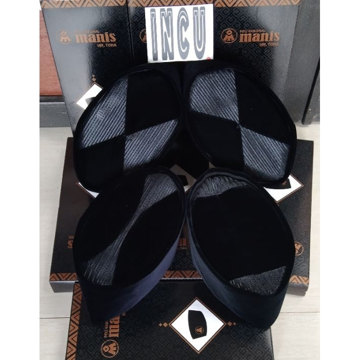 PECI PRIA AC Silang dan AC MANIS M.TOHA PECI MERK MANIS PECI HITAM SONGKOK BANDUNG ORIGINAL