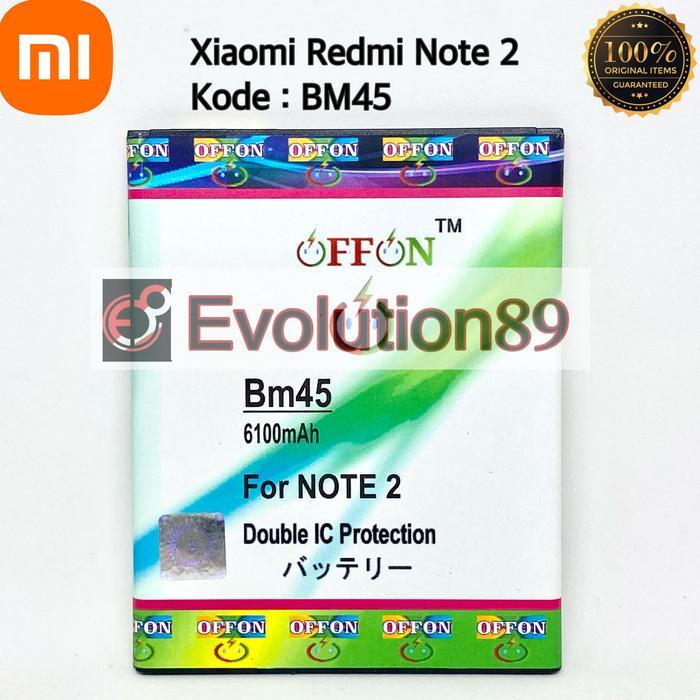 BATERAI DOUBLE POWER XIAOMI BM45 / XIAOMI NOTE 2