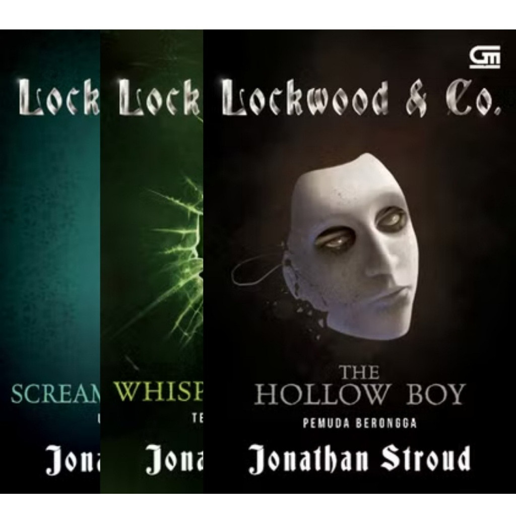 Lockwood & Co#1-3 (Undakan Menjerit, Tengkorak Berbisik, Pemuda Berongga) - Gramedia