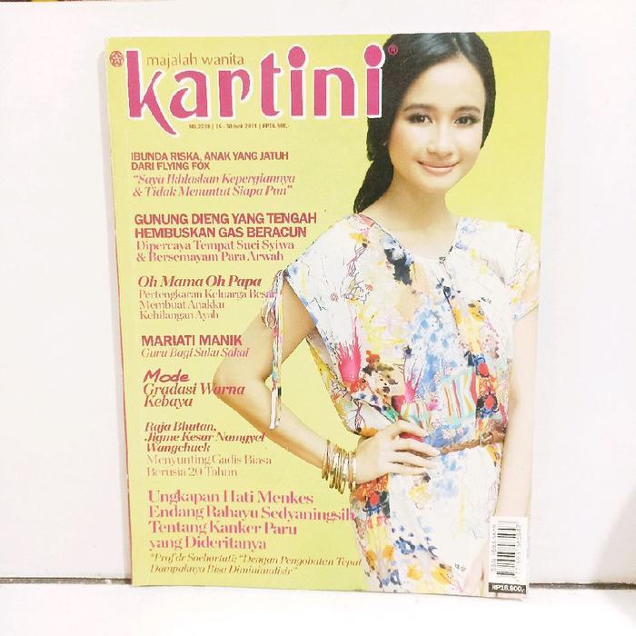 Majalah Wanita Kartini 16 - 30 Juni 2011 : ungkapan hati Menkes Endang Rahayu Setyaningsih
