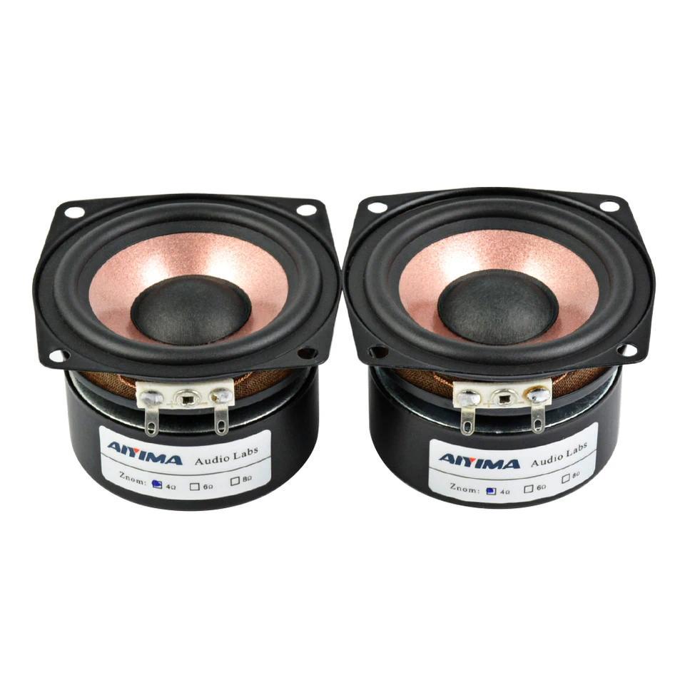 AIYIMA 2Pcs 25 Inch Auo Full Range Speaker 4 8 Ohm HIFI Home Theater 815W Music Desktop Speaker Loud