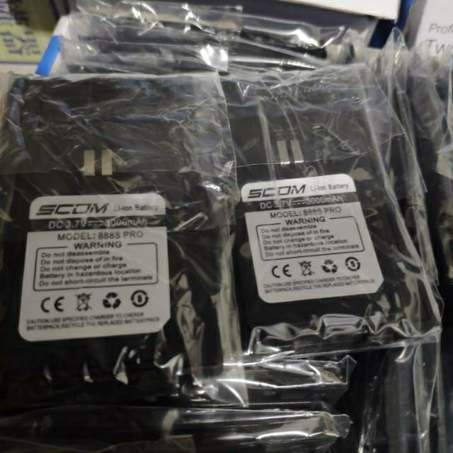 Battery batterai baterai HT scom 888s pro