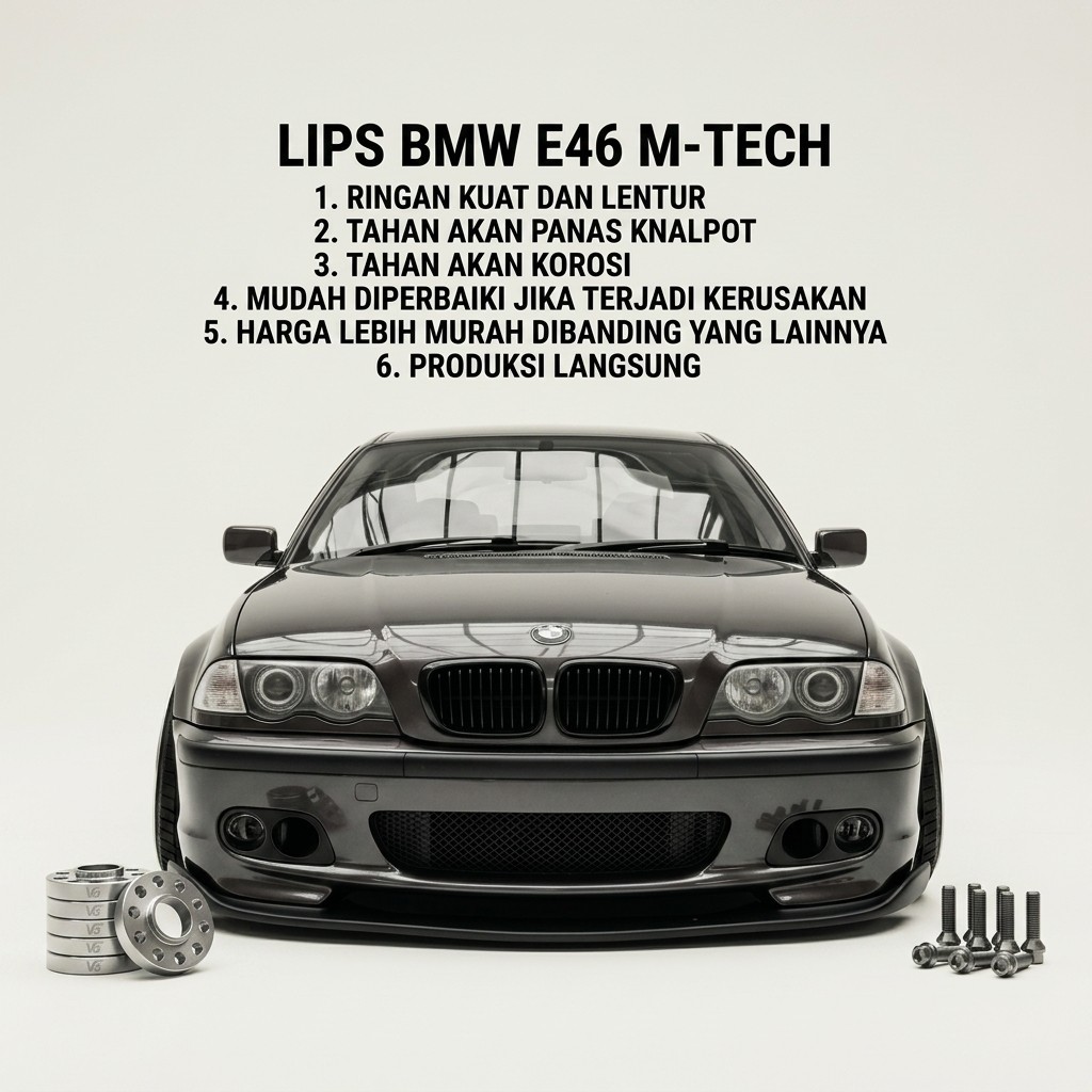 front lips bmw e46 mtech body kit bmw e46