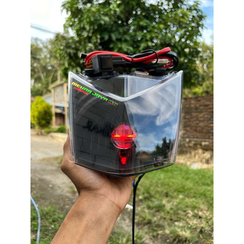 Lampi biled soket h4 BEAT FI 2013,2014,2015 lampu H4 cahaya biled,