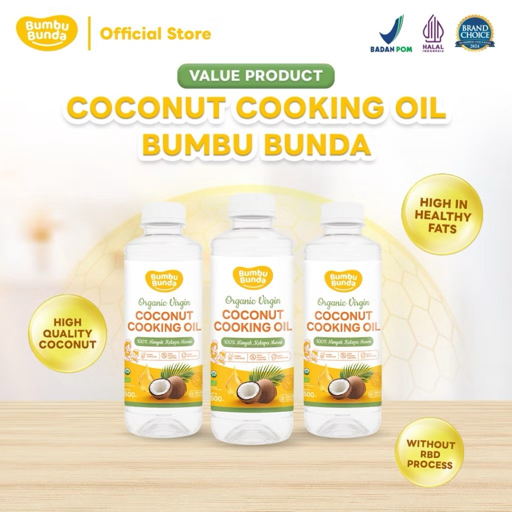 BUMBU BUNDA ELIA COCONUT COOKING OIL | COOKING OIL MPASI