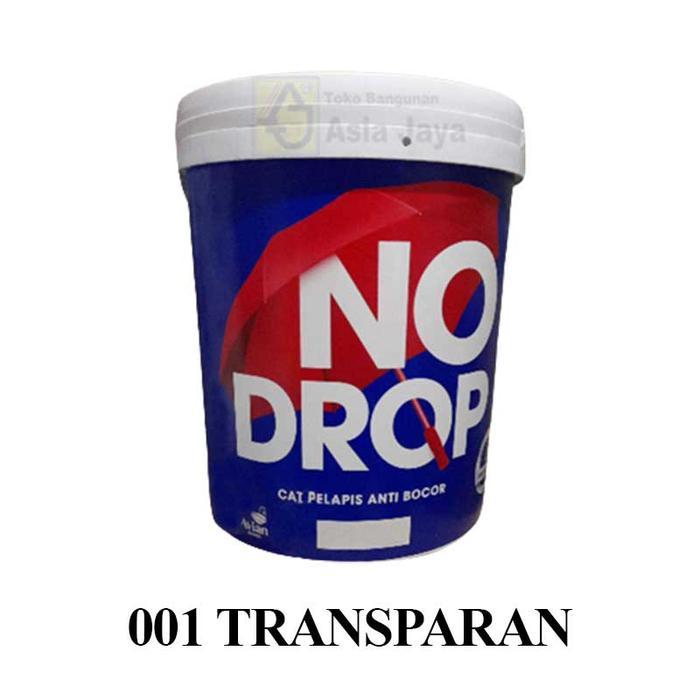 No Drop Cat Pelapis Anti Bocor 20 Kg (Ready semua warna) - 001 Transparan