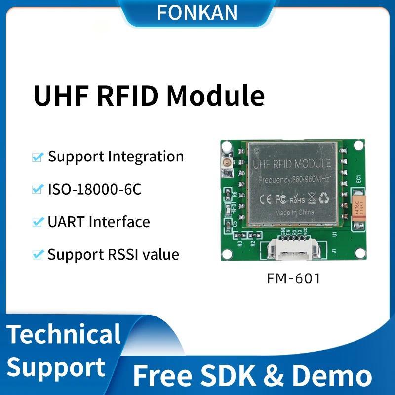 RFID UHF Reader Module TTL 3.3V Connect 860mhz 960mhz RFID Reader Chip UHF Reader UART Board UHF RFI