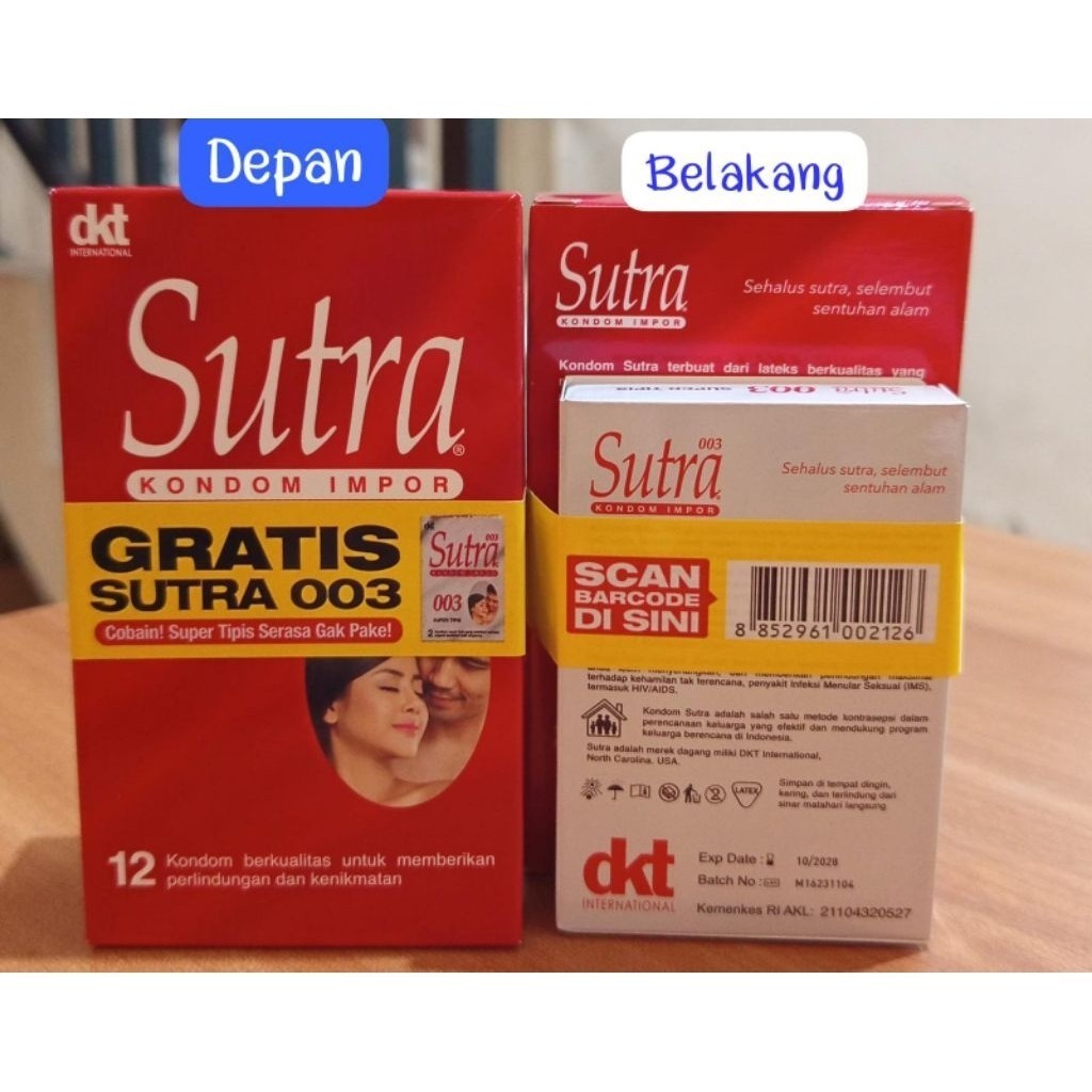 Terlariss  Sutra Merah 12 + 1 Bonus Sutra 003 – Ready Stock [ Bisa Cod] laurentstore