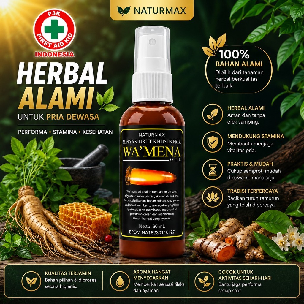 APOTIK 69 - WAMENA daun 3jari asli Papua pembesar permanen pria kuat dan tahan lama minyak pijat p3n