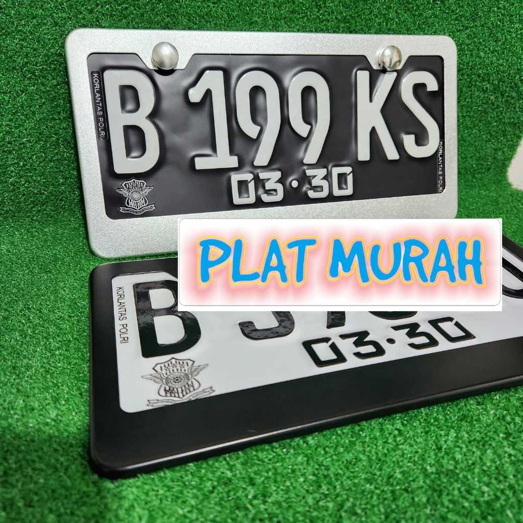 Plat Nomor Mobil Putih Plat Mobil JDM Ukuran Pendek,plat mobil custom