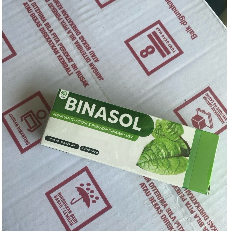 Binasol Gel Herbal 40 Gram - Akselerasi Penyembuhan, Antiinflamasi, Antimikroba