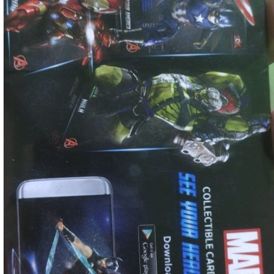 KARTU 5DX MARVEL