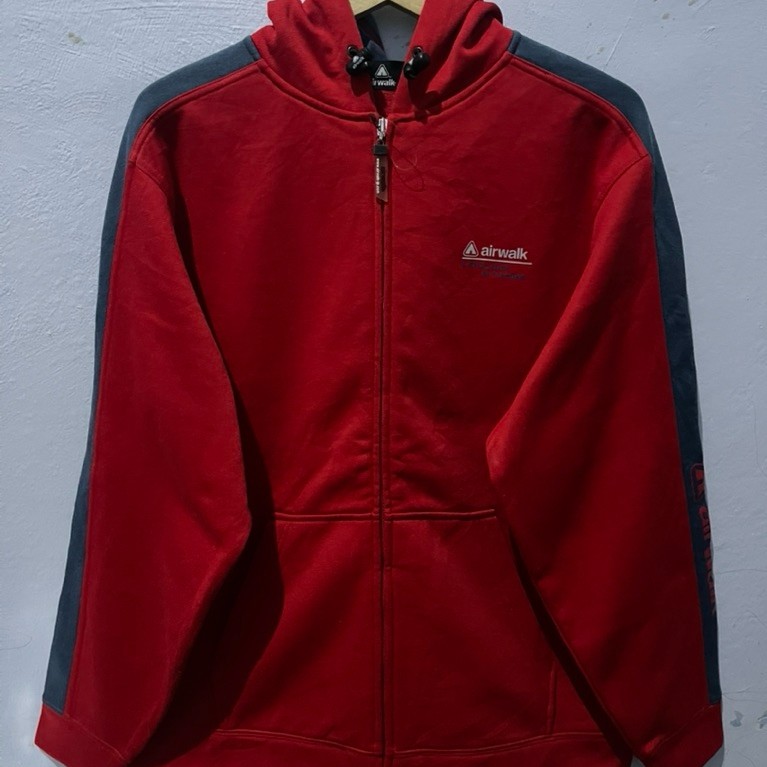 Hoodie Zipper Airwalk Original Second