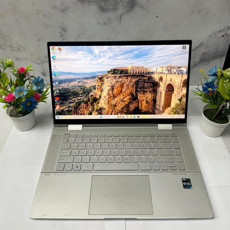 HP ENVY X360 CORE I5 GEN 12 RAM 16 GB SSD 512 GB TOUCHSCREEN FLIP 360 DERAJAT