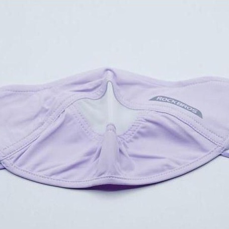 Rockbros KZ006 Purple Mask Masker Ungu Olahraga Breathable Anti UV