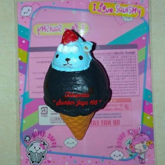 Kapibarasan Ice Cream Squishy