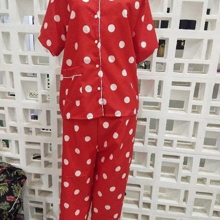 Berkualitas Piyama & Baju Tidur Wanita Katun Eropa Kekinian