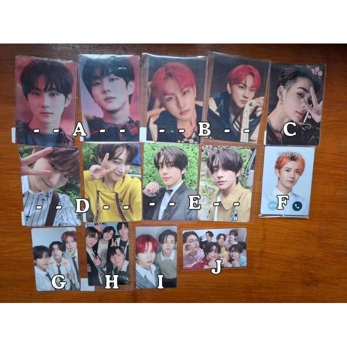 PHOTOCARD PC OFFICIAL OFC MEMBERSHIP MPC & GROUP GRUP PC JUNGWON SUNOO JAKE NIKI