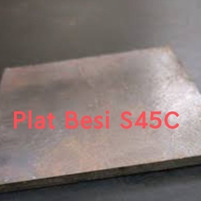 Plat Besi S45C Tebel.25mm X 40mm x 160.m