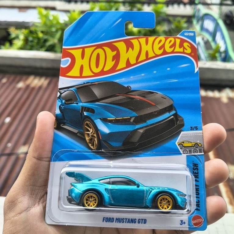 HOT WHEELS SUPER TREASURE HUNT FORD MUSTANG GTD | FREE PROTECT