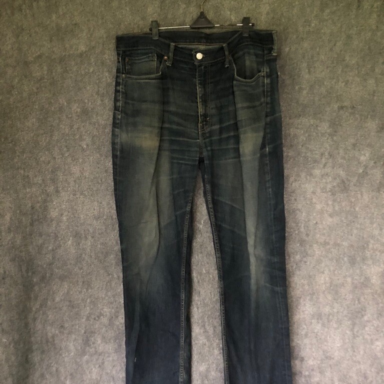 Celana Jeans Levi’s Rework 514 selvedged custom hand made sashiko Original High Waist Vintage Fit Pr