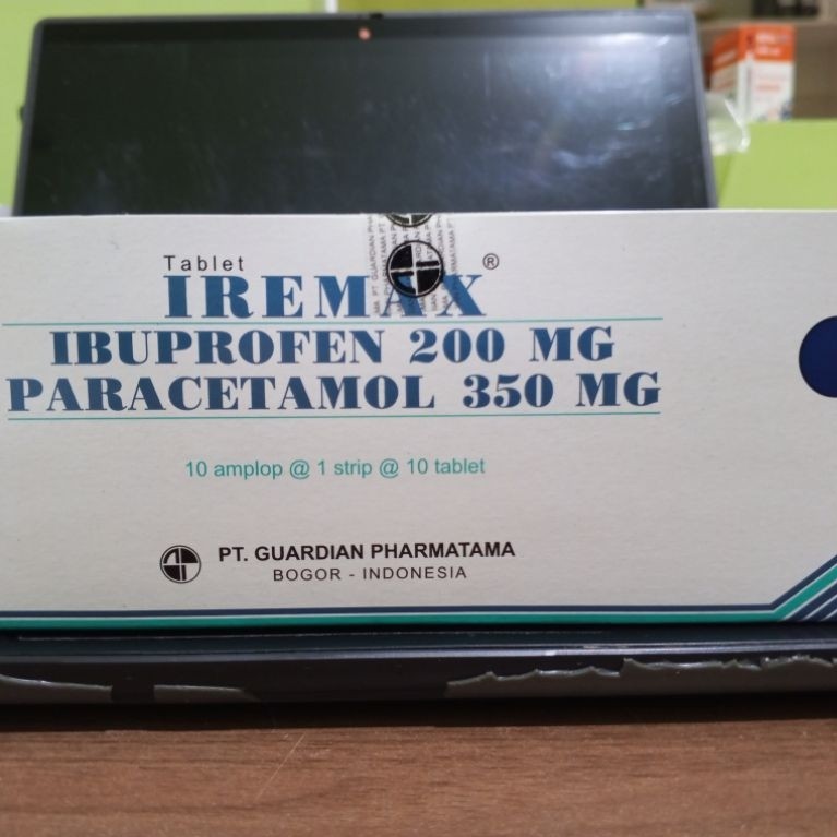IREMAX PARACETAMOL, IBUPROFEN