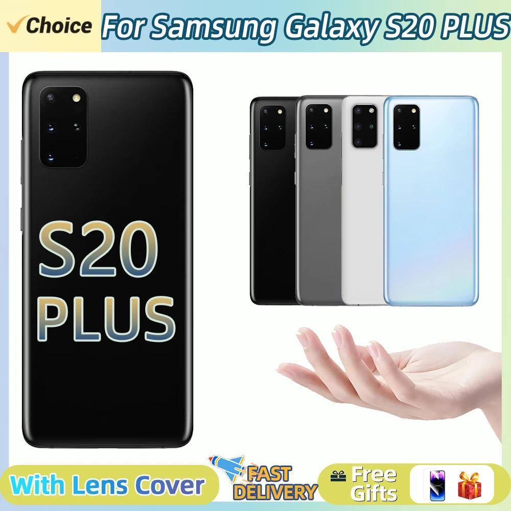 Untuk Samsung Galaxy S20Plus/S20 Plus Penutup Belakang Baterai Panel Kaca 3D Casing Pintu Belakang K