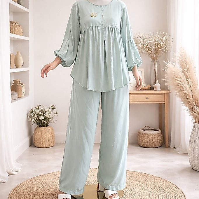 SET AISHA RAYON TWILL PREMIUM