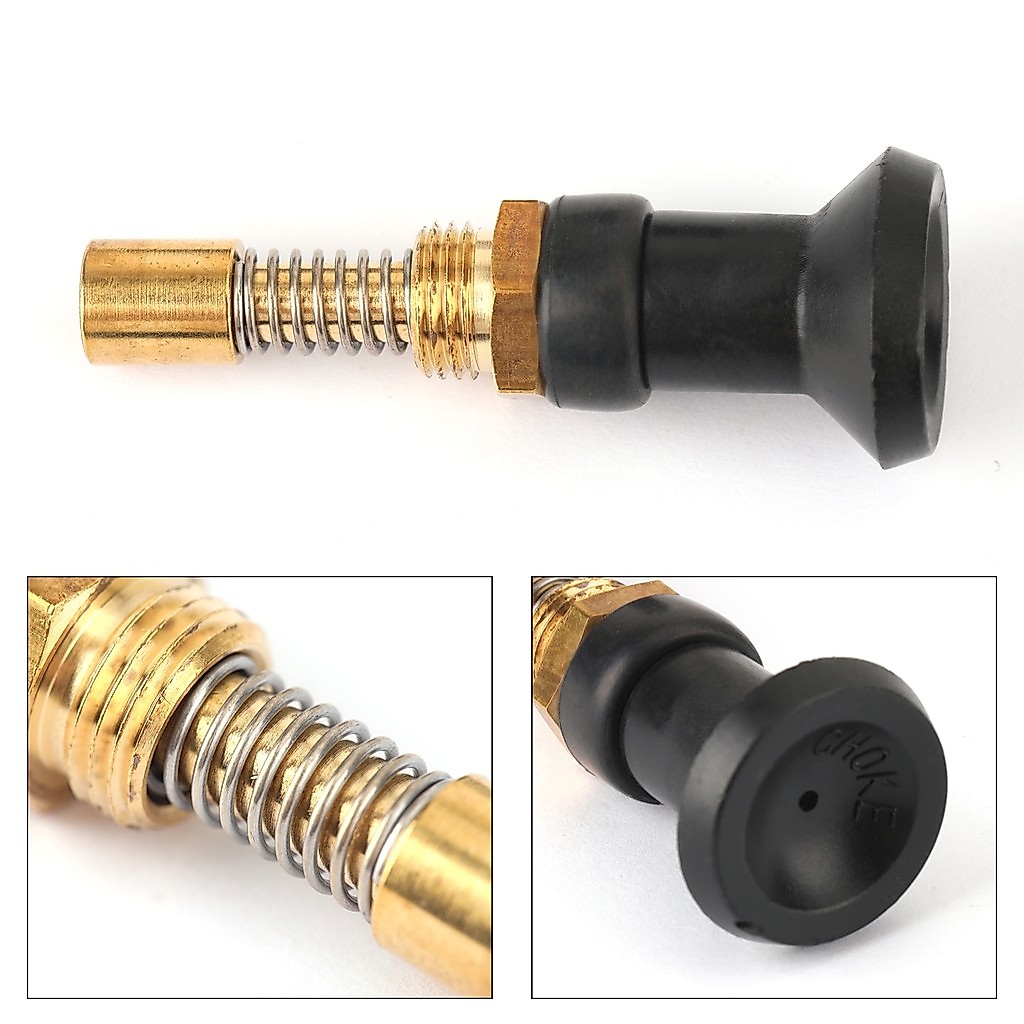 Areyourshop For Mikuni VM TM38 VM29/47 Button Carburetor Pull Up Choke Plunger Starter Knob Motorcyc