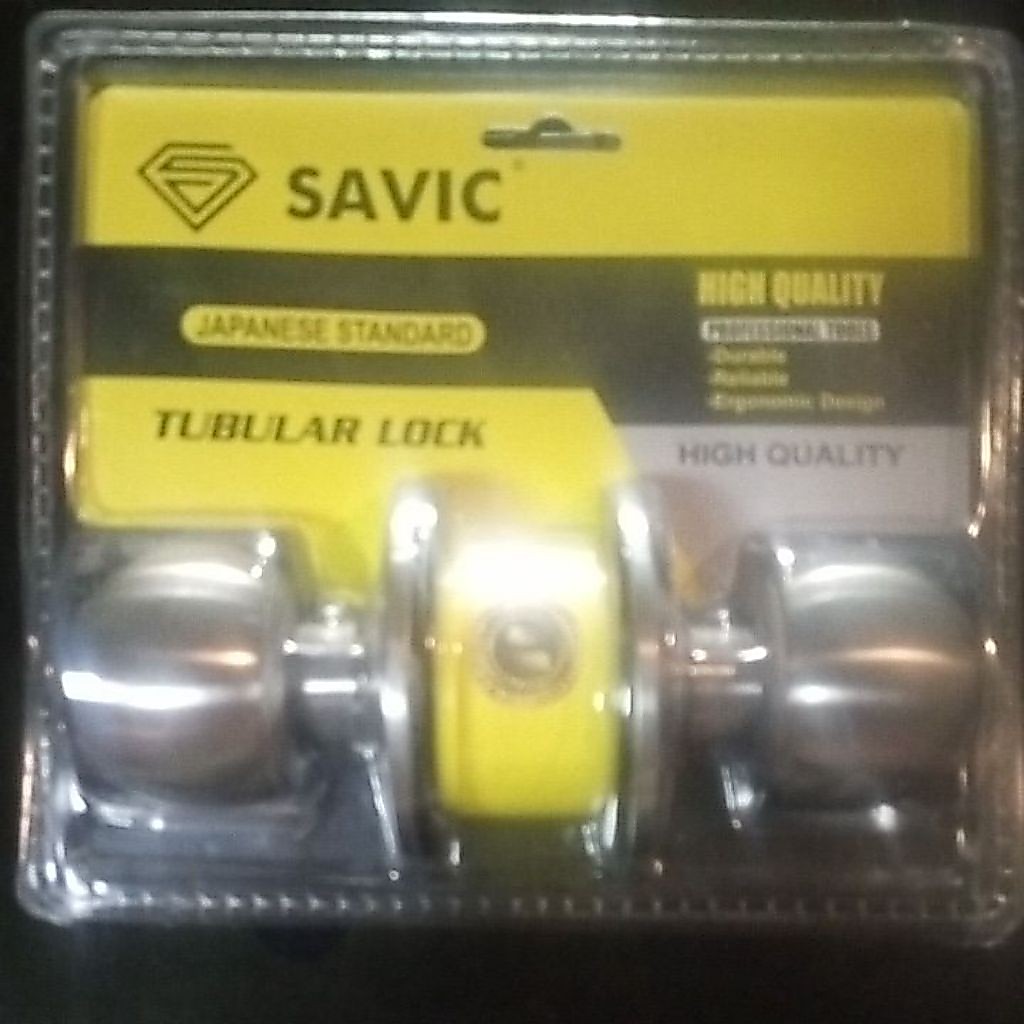 Set Kunci Bulat Gagang Pintu Kamar Mandi Stainless Anti Karat