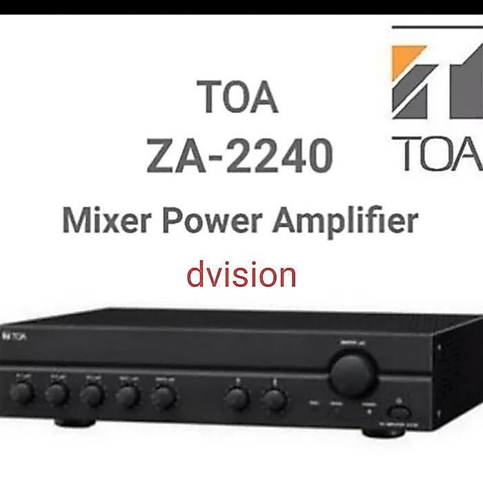 Mixer Power Amplifier TOA ZA-2240/240W Amplifier TOA Original