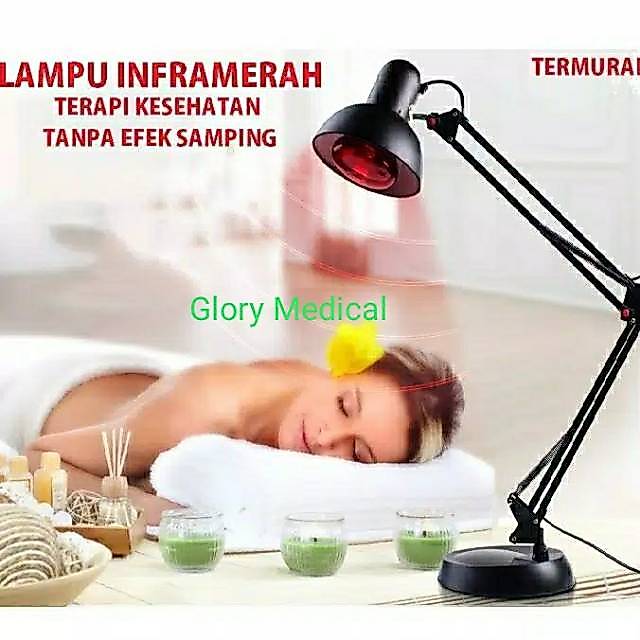 Lampu Terapi Infrared Philips Tiang +Bohlam/Philips Terapi