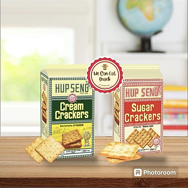 Hup Seng Cream Crackers Hupseng Original 425gr