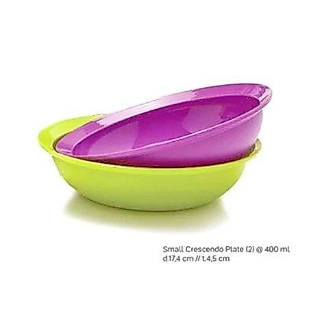 Small Crisendo Plate , Piring Makan dan MangkUkuran:Bowl Cekung [ Ella Tuppy Tuperware ]
