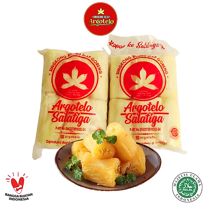 Singkong Keju Argotelo Asli Salatigas Semarang Empuk Terlaris Kualitas Sama D9 Frozeen Food Terlaris