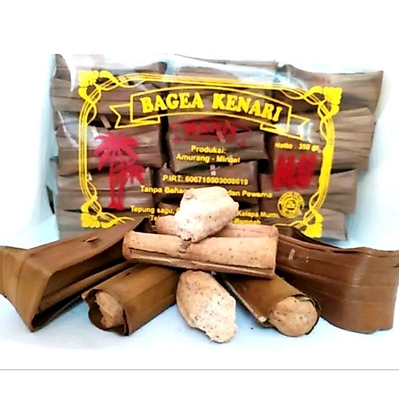 Bagea Kenari Sagu Manis Asli Khas Minahasa Manado (Kemasan 200gr) isi 20pcs‼️