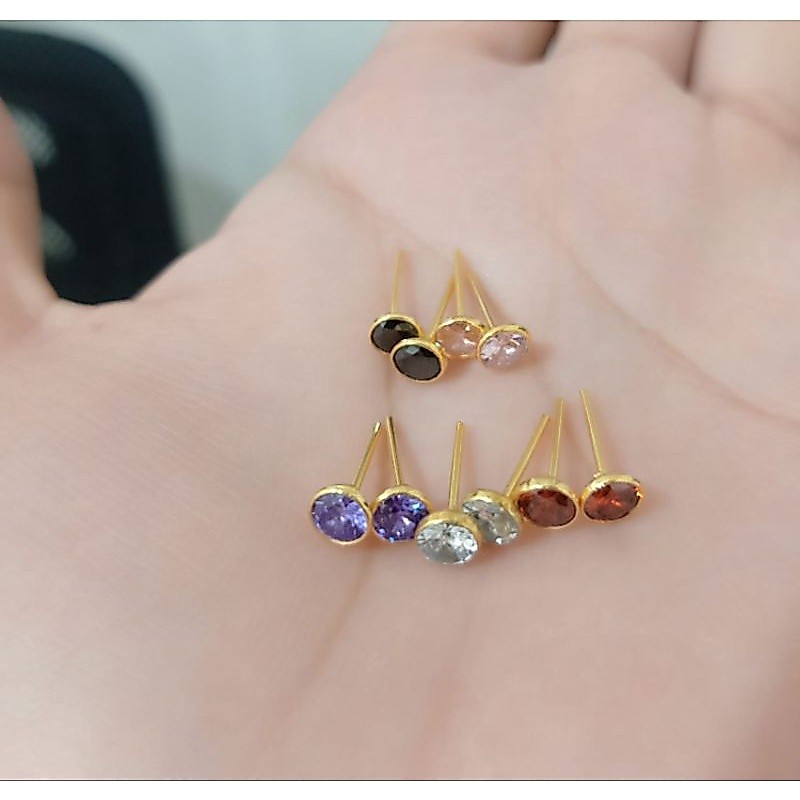 GIWANG TUSUK PERAK 925 LAPIS EMAS 24K