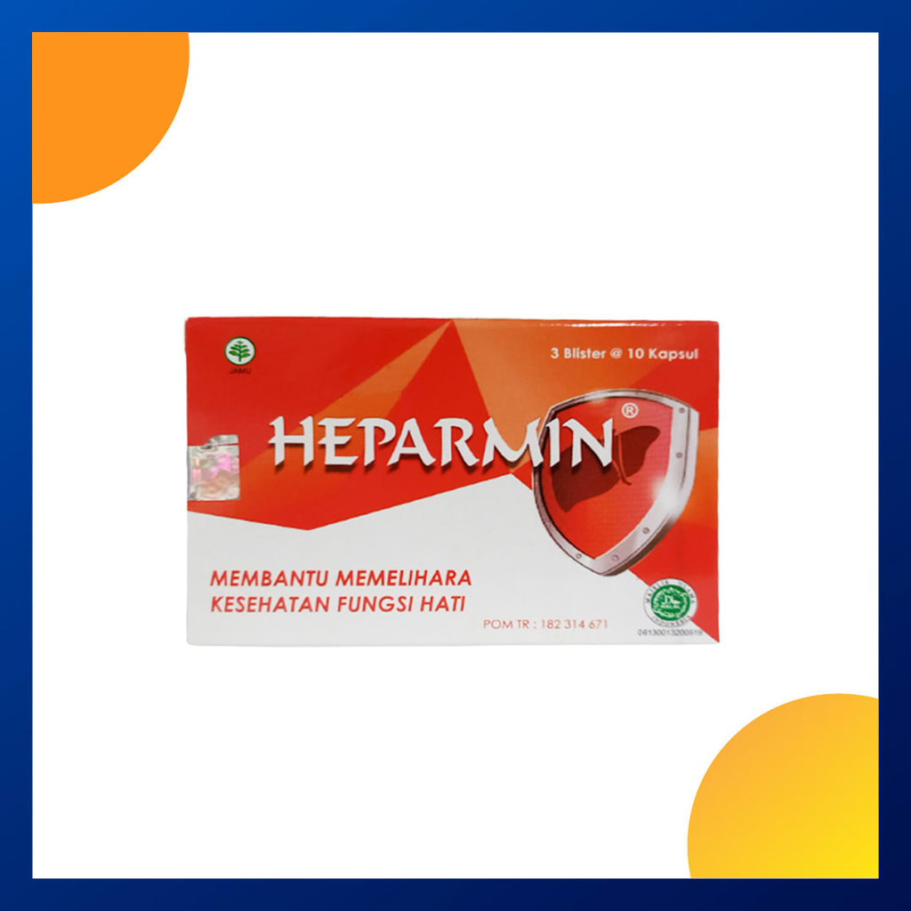 Heparmin Box Isi 30 Kapsul