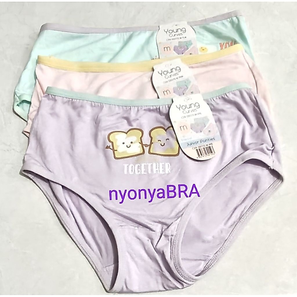 Young curves panty anak viscose M, L, C24-172