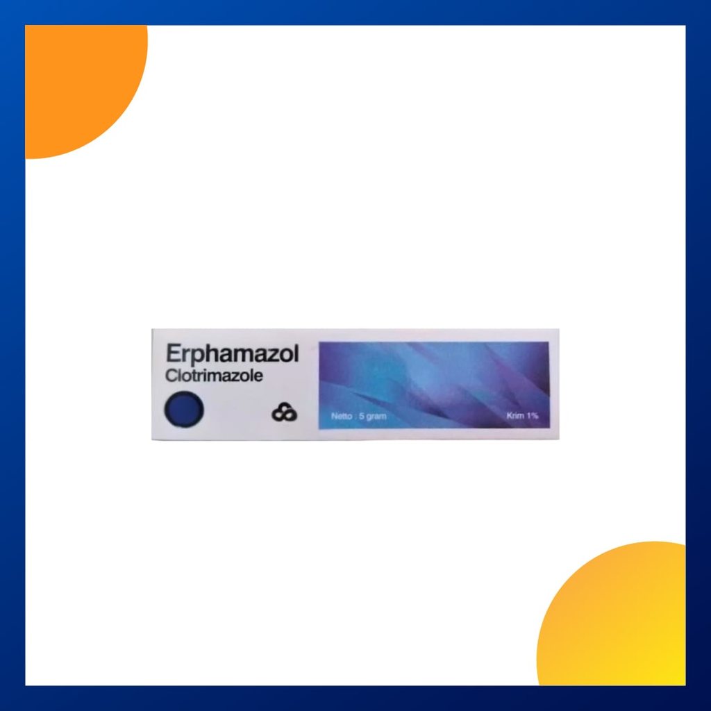ERPHAMAZOL KRIM 1 TUBE @ 5 GRAM