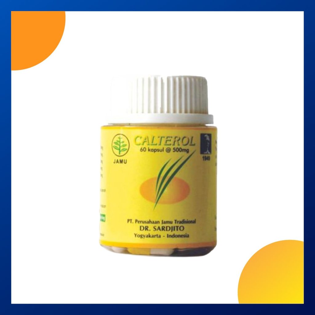 Calterol Botol Isi 60 Kapsul