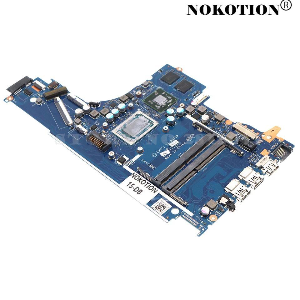 NOKOTION For HP 15T-DB 15-DB 15-DX Laptop Motherboard EPV51 LA-G075P MAIN BOARD R3 2300U CPU R7 M440