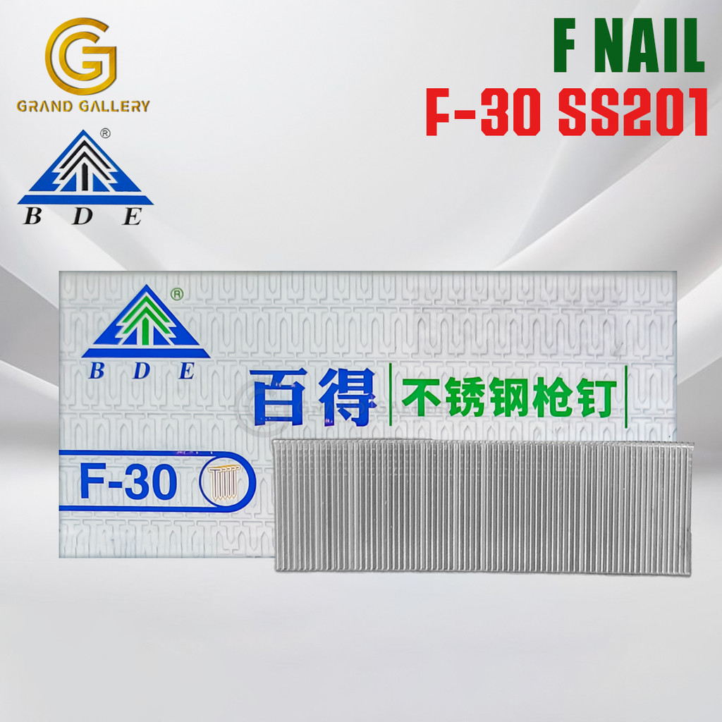 BDE F30  - SS201 PAKU I NAIL F PAKU F 30 / ISI PAKU F-30 - 5000 PCS
