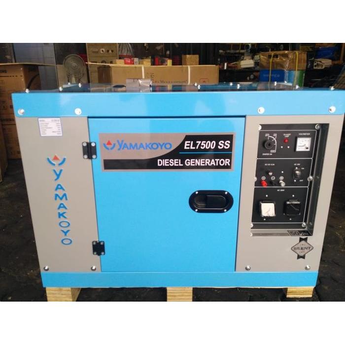 Generator genset silent yamakoyo 5-6 kva
