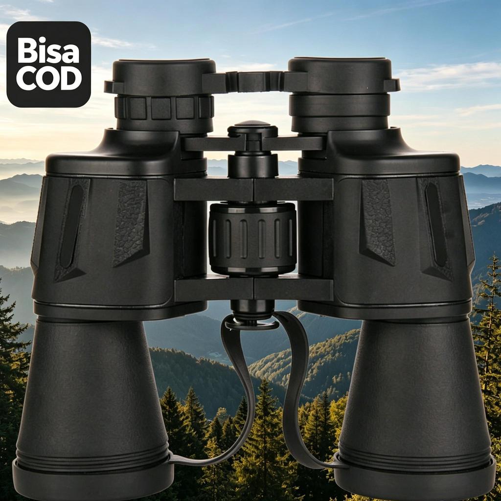 Teleskop 10000 M Tinggi Teropong Jernih Kuat Teropong Militer untuk Outdoor Kaca Optik Teropong Defi