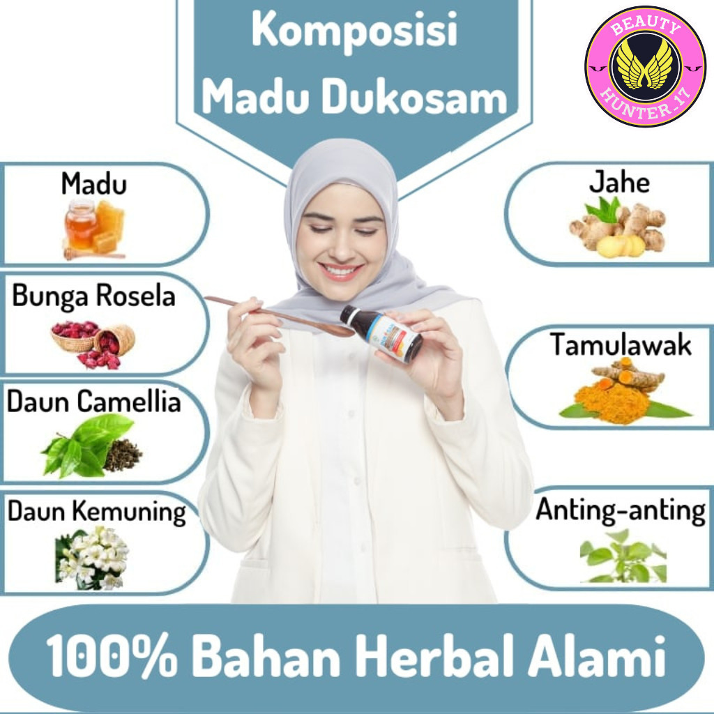 TERLARIS Madu Dukosam Herbal Ori Atasi ASAM URAT STOREKE PENGAPURAN TULANG By Alava COD Terlaris